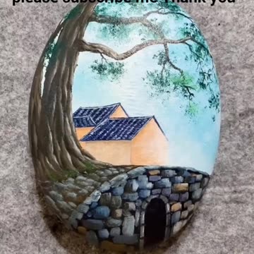 Stone Painting Art | Turning Rock into Master piece | stone Art Creation
