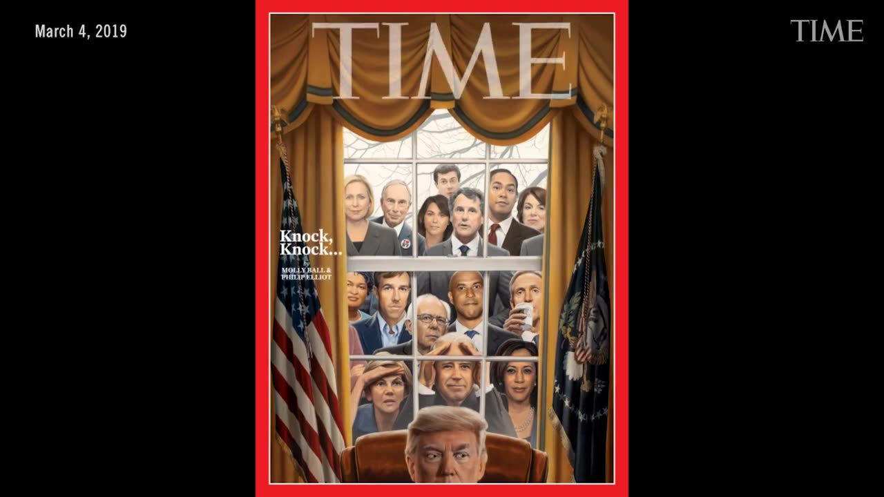 Donald Trump and The Time Cover