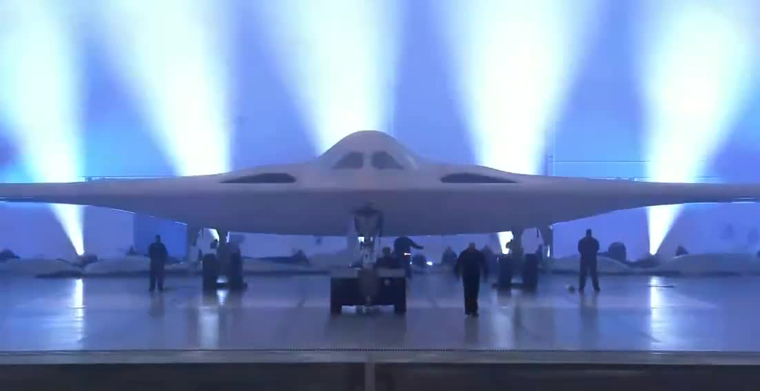 The U.S. Air Force unveiled its new nuclear stealth bomber, the B-21 Raider