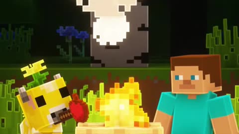 Minecraft but my friend is moobloom