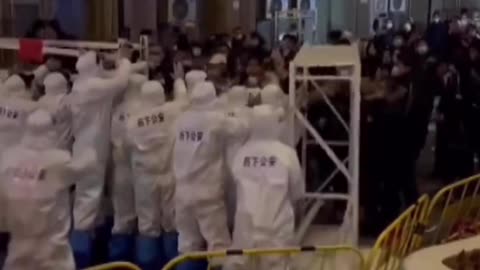 Protesters in China