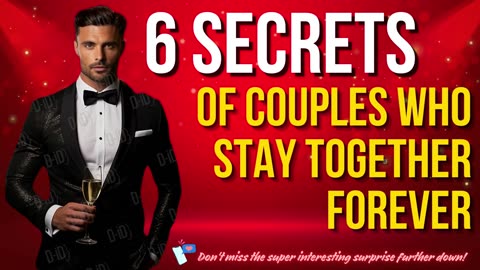 6 Secrets Of Couples Who Stay Together Forever