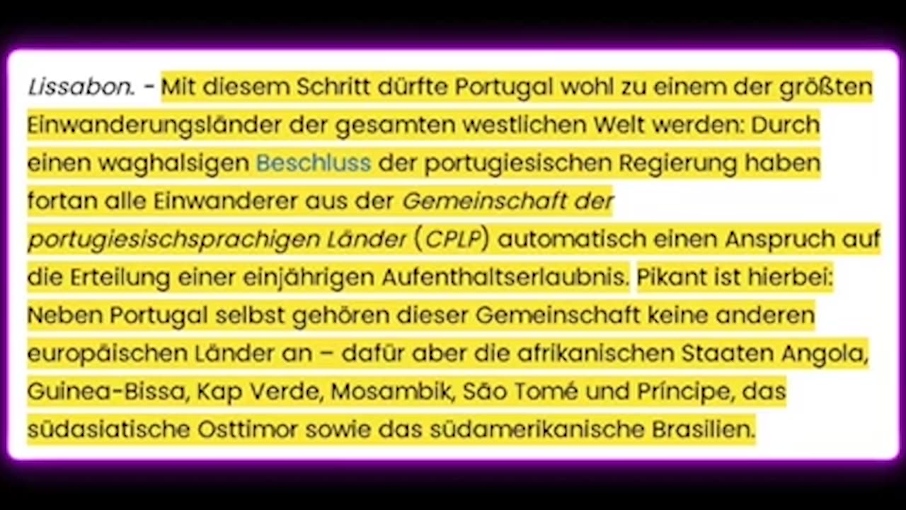 Schmarotzer zerstören unser Heimat, Wohlstand und unsere Kutlur