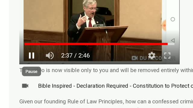 YouTube will review Smith County Texas Commissioners Court testimony of