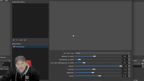 OBS How to Set up Chroma Key Green Screen Background Within OBS Video Camera Settings