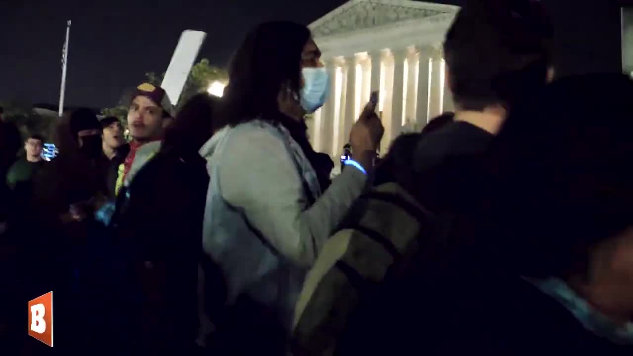 Progressive Pro-Life Demonstrator Attacked at Protest over Roe Vs Wade!!!