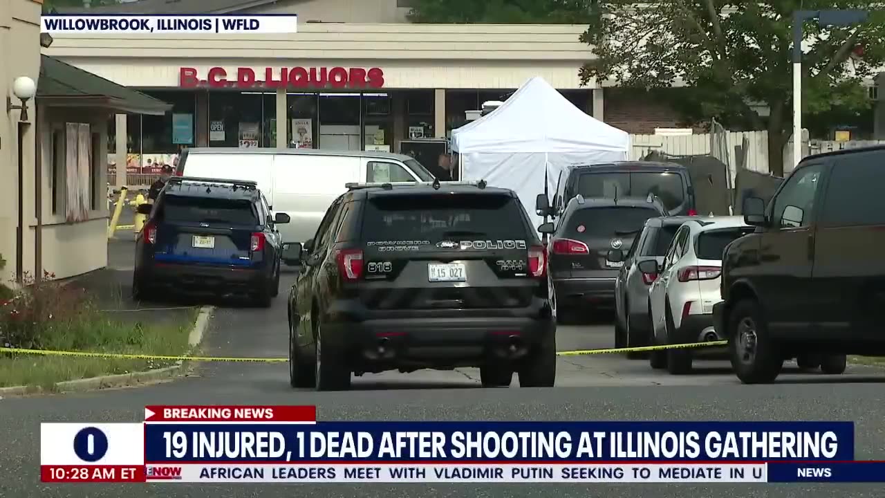 Juneteenth shooting: 20 injured, 1 dead after gunfire at Willowbrook gathering | LiveNOW from FOX