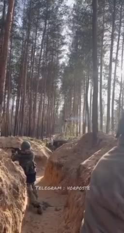 Work brothers! The work of the soldiers of the battalion "Hunter" on the front line