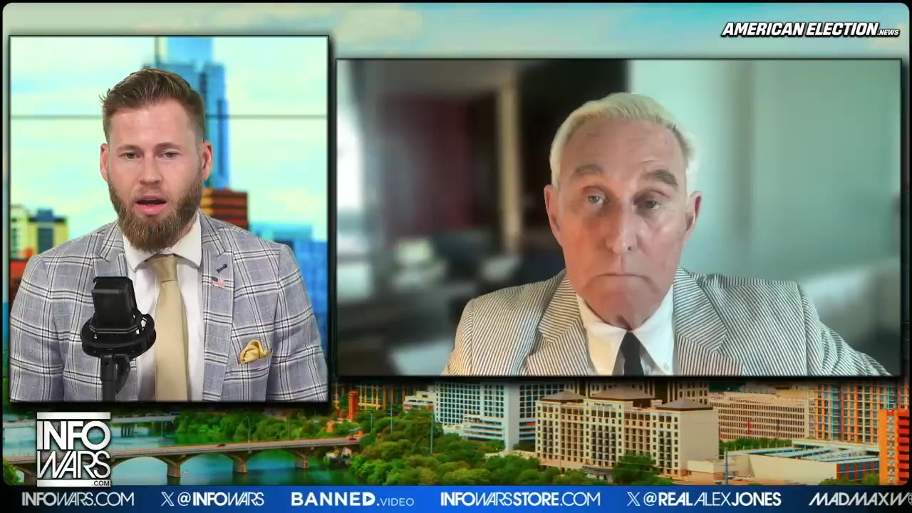 Roger Stone Responds To The Calls For Biden To Drop Out 6/19/24