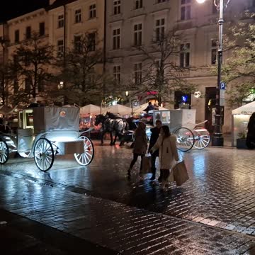 Downtown Krakow Poland