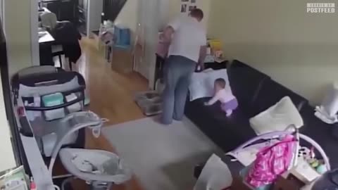 Parents are always Hero 😮 - Amazing Dad saving their kids video #1