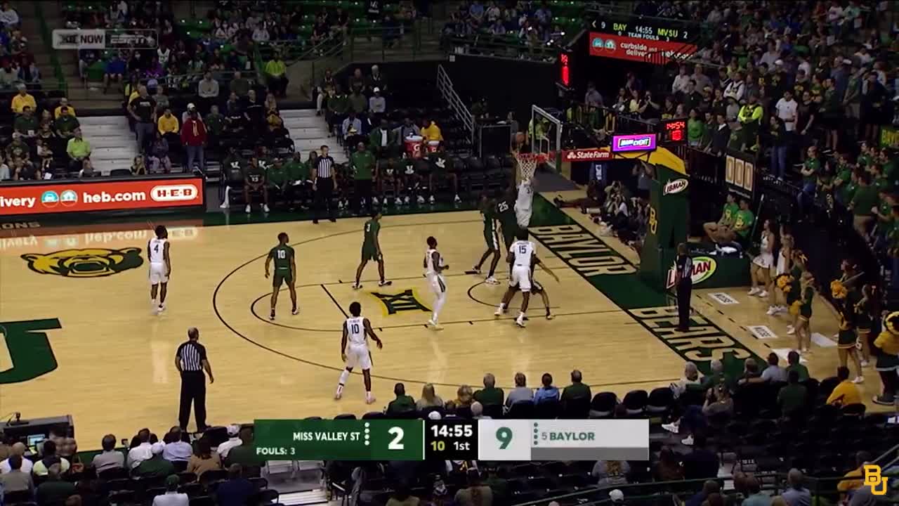 Baylor Basketball (M)_ Highlights vs. Mississippi Valley State