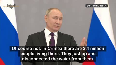 Putin on the Goal with Ukraine