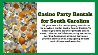 Casino Party Rentals in South Carolina