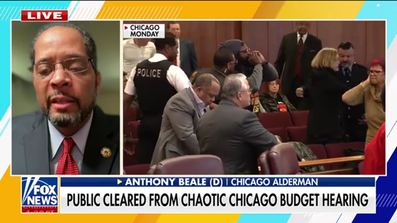 Chicago city meeting EXPLODES into 'total chaos'