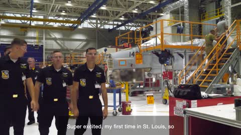 Blue Angels see the F/A-18 Super Hornet