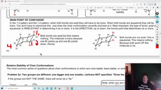 CHAIR CONFORMATION PRACTICE PROBLEMS