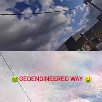 Różnica między naturą a geoinżynieryjną pogodą