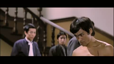 Bruce Lee - mass fight action