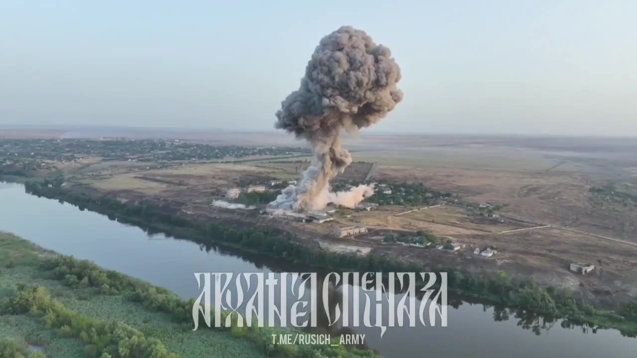 A RU airstrike by 4 FABs with UMPC on a Ukrainian Armed Forces facility