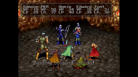 Beyond the Beyond (PS1): Bandore Soldiers Battle Short Presentation