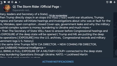 The Storm Rider explica la "hoja de ruta" del gabinete de Trump