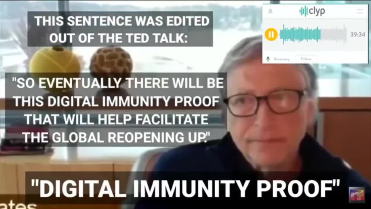 Bill Gates: "eventually what we’ll have to have is certificates"