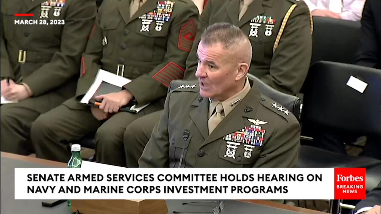 Tim Kaine Leads Senate Armed Services Committee Hearing On Army Marines Corps Investment Programs