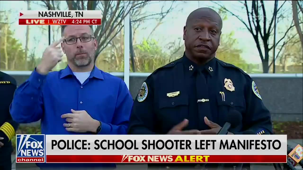 Nashville Police Chief John Drake says they uncovered a manifesto from the shooter