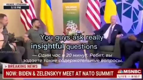 MyLordBebo - Biden answers for Zelensky … kinda weird, isn’t it?