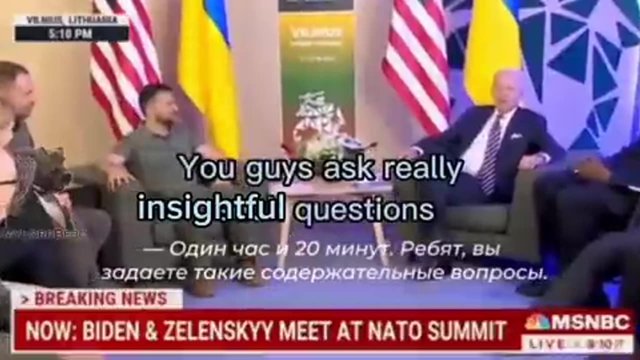MyLordBebo - Biden answers for Zelensky … kinda weird, isn’t it?