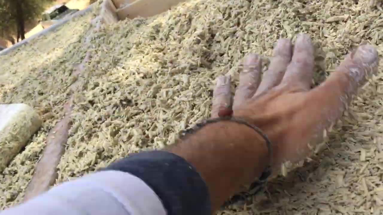 HEMP BUILDING WORKSHOP - Installing hemp in the roof