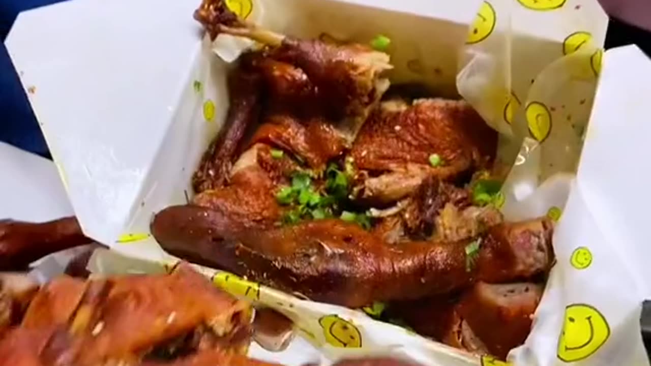 deep fried duck