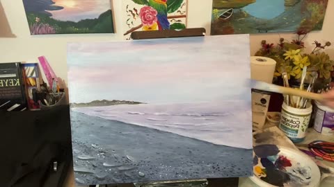 How to Glaze a painting