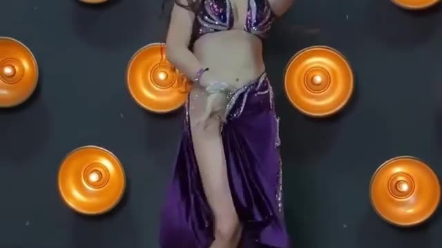 Hot belly dancing steps