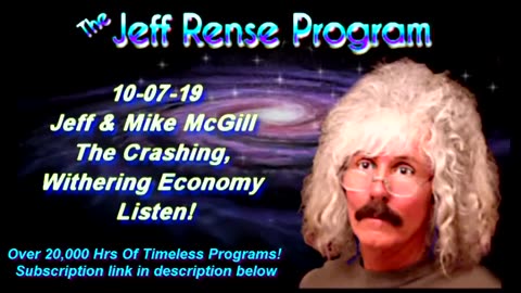 Jeff & Mike McGill - The Crashing, Withering Economy Listen!