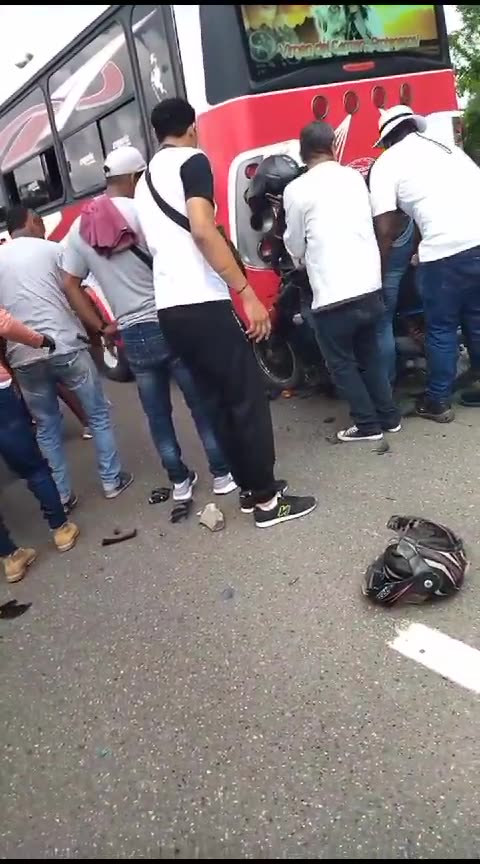 Accidente en la Vía del Mar