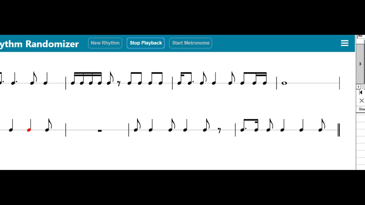 25th Ryme Sequence ☼ 2312x1024 Pitch D Octave 0 to 7 Tempo 46 / 70