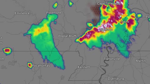 Another weather radar anomaly SE MO