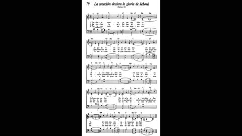 La creación declara la gloria de Jehová (Canción 79 de Canten Alabanzas a Jehová)