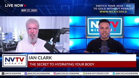 Ian Clark Discusses The Secret To Hydrating Your Body with Nicholas Veniamin