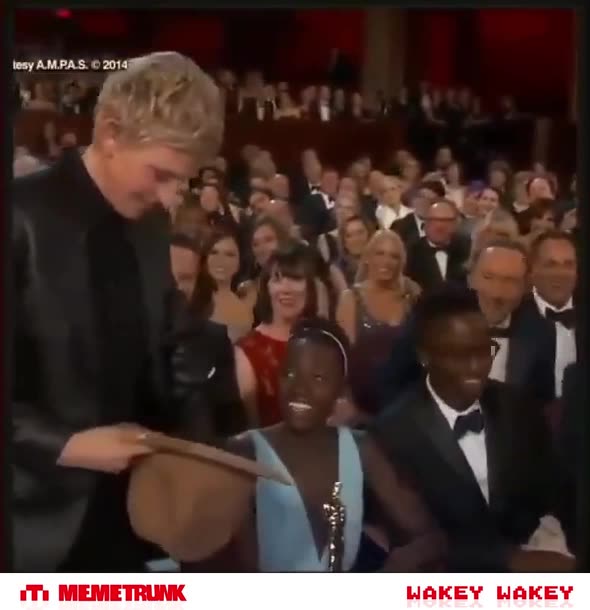 Pizza at the 2014 Oscars