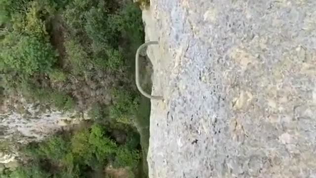 My scariest mountaineering experience "Just look at the view "