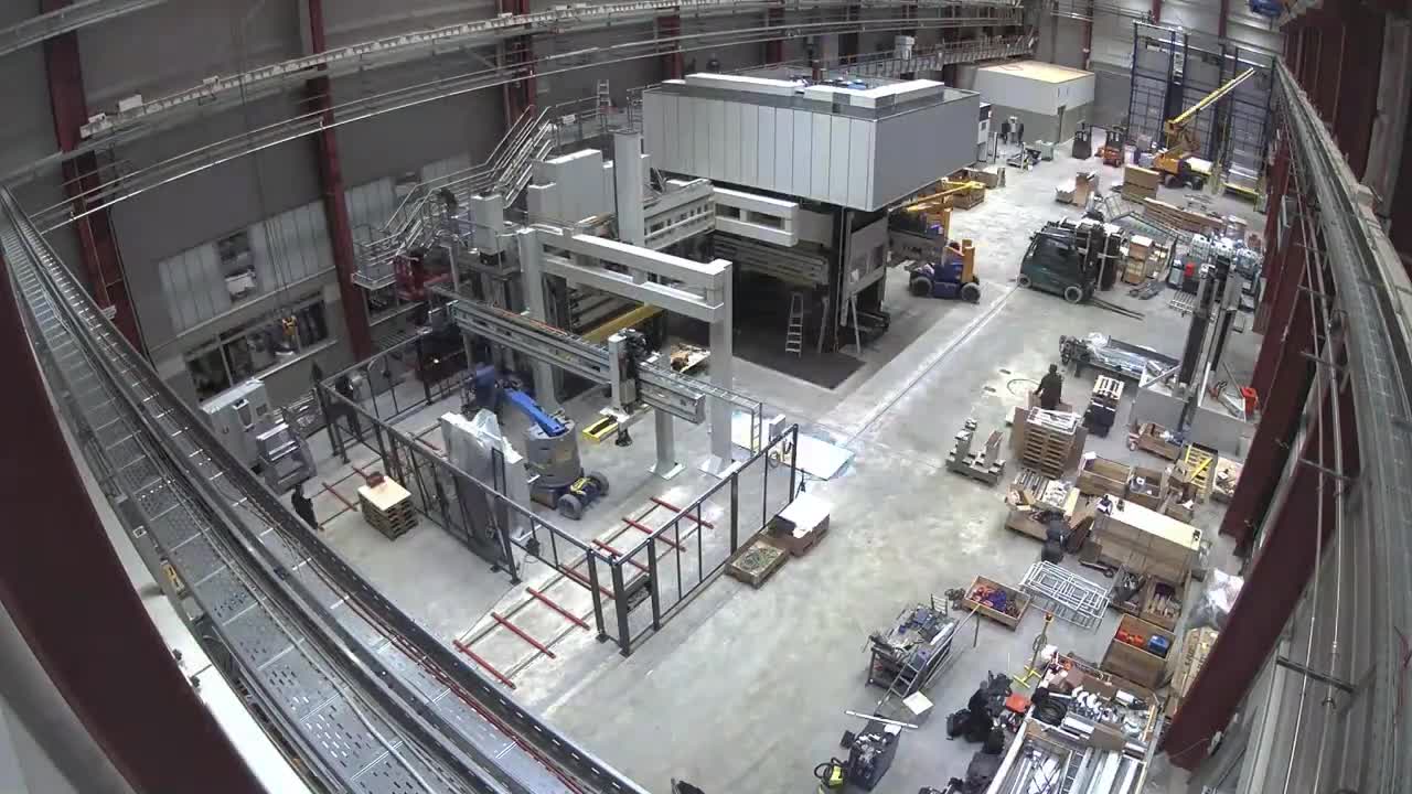 AP&T production line for high-strength aluminum at fischer Group