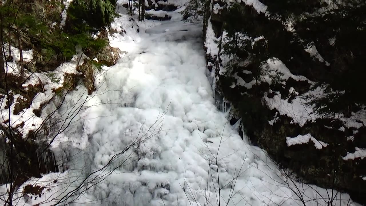 Frozen Waterfall