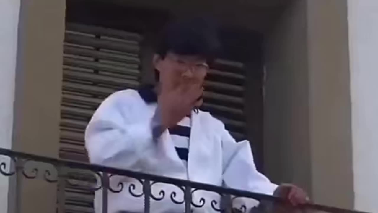 Jackie Chan: Where stunts meet humor😅