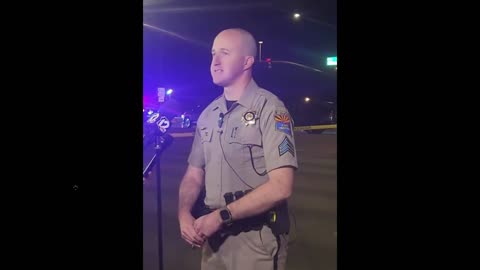 Arizona: a Hispanic man attempts to escape police and fires gunshots at officer