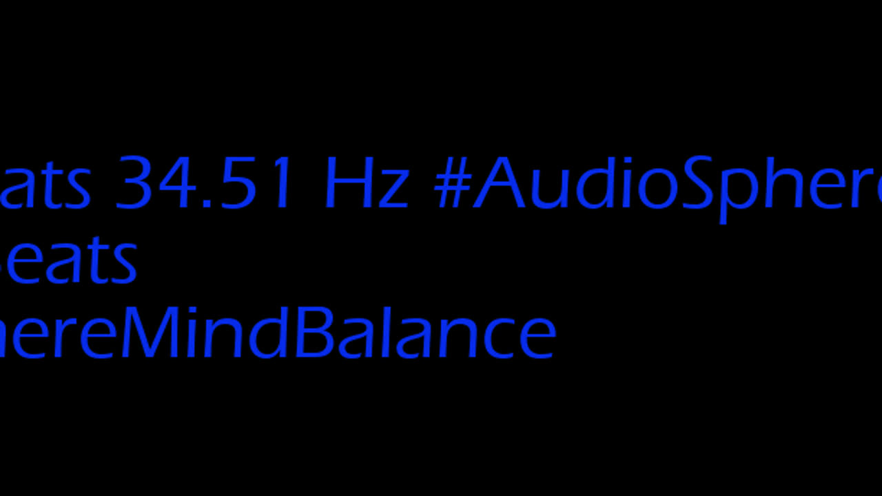 binaural_beats_34.51hz_BinauralStressBuster NatureSounds BinauralAudioZen