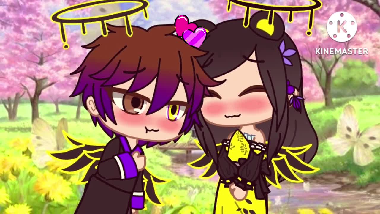 (meme Japanese au love) gacha life FNAF {Chris x Cassidy}