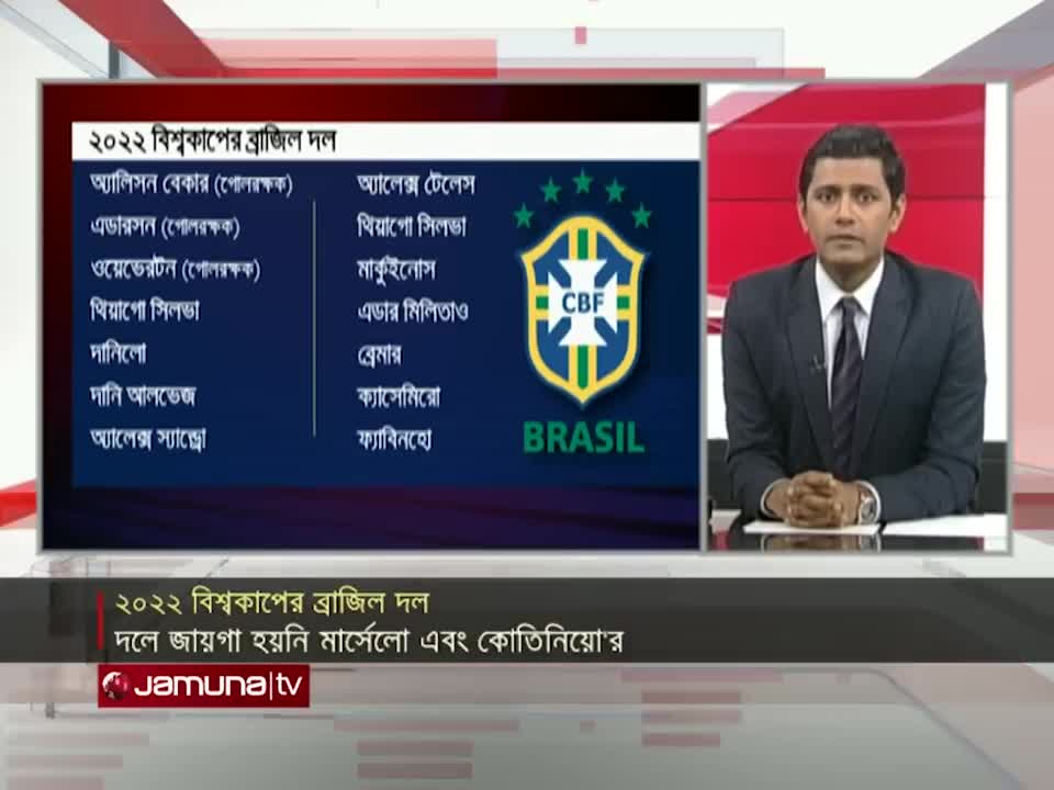 ফিফা বিশ্বকাপ ২০২২ এর জন্য স্কোয়াড ঘোষণা করেছে ব্রাজিল | Brazil World Cup Team